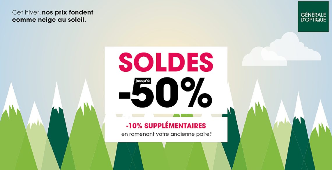 Les Soldes D Hiver 2016 Chez Generale D Optique Centre