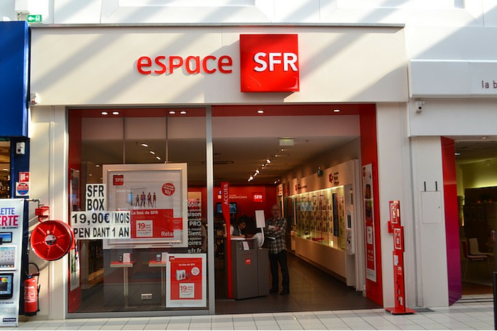 SFR devanture