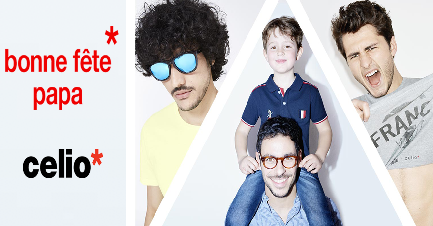 Celio tee shirt discount fete des peres